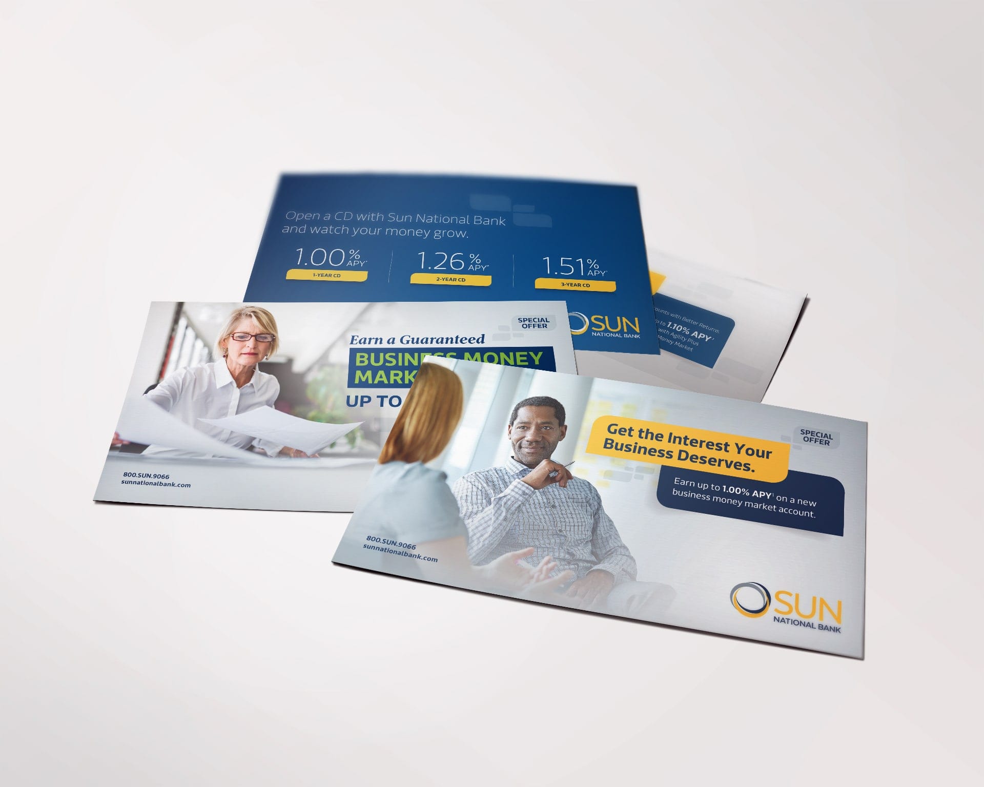 Sun National Bank direct mailers