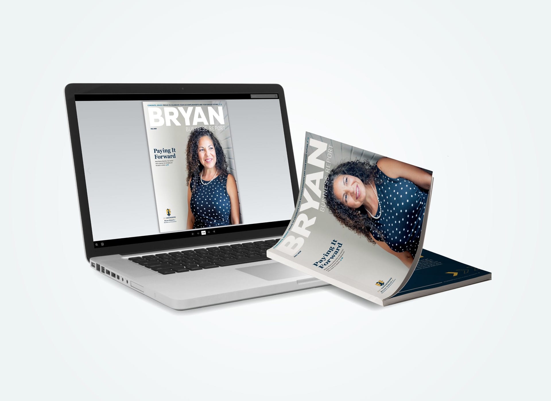 Digital and print magazine