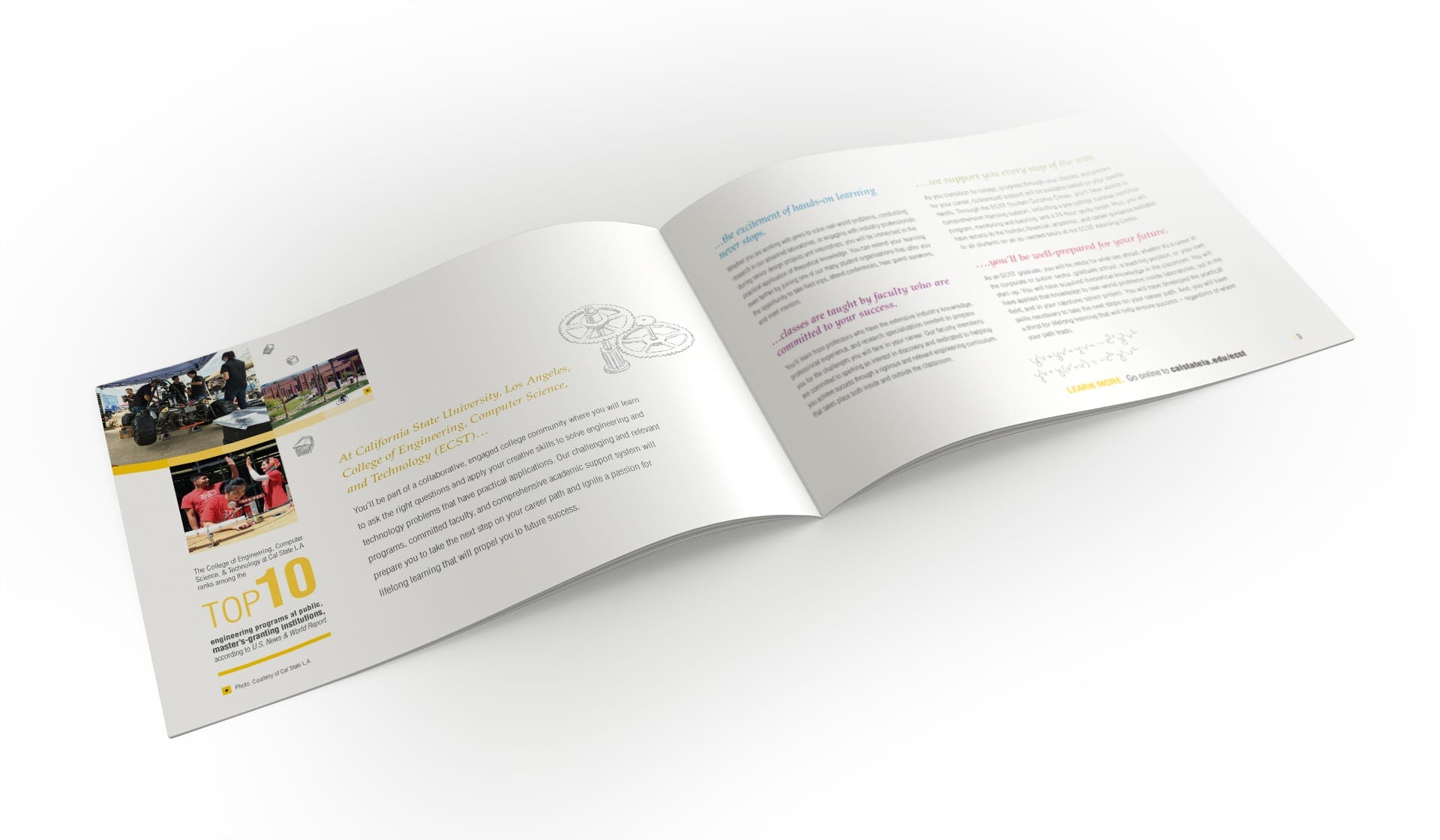 Undergrad brochure inner spread